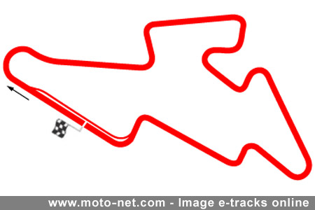 Tracé de Brno - Le Grand Prix de République Tchèque MotoGP 2007 : la présentation sur Moto-Net