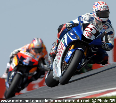 Colin Edwards et Nicky Hayden - Le Grand Prix des États-Unis MotoGP 2007 : la présentation sur Moto-Net