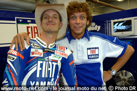 Colin Edwards et Valentino Rossi - Le MotoGP déjà en plein Mercato !