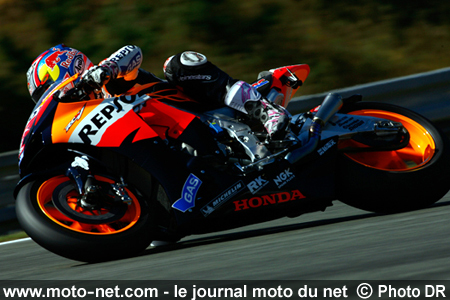 Nicky Hayden - Grand Prix MotoGP de République Tchèque 2007 : le tour par tour sur Moto-Net.Com