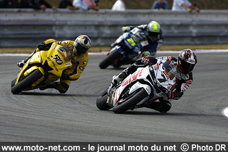 Carlos Checa, Sylvain Guintoli et Toni Elias - Grand Prix MotoGP de République Tchèque 2007 : le tour par tour sur Moto-Net.Com