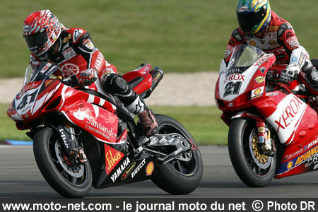 Noriyuki Haga et Troy Bayliss - Les manches Superbike et Supersport d'Allemagne 2007 à Lausitzring sur Moto-Net.Com