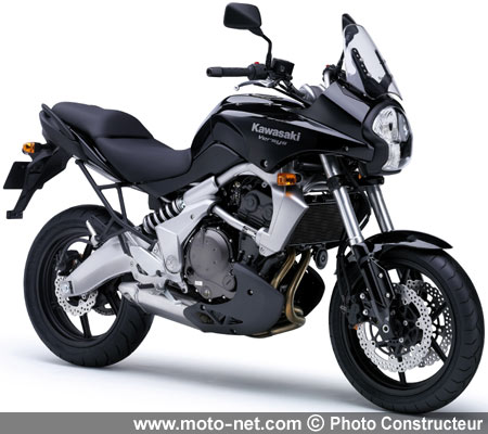 Versys mod 2008 - Première série de nouveautés Kawasaki 2008 sur Moto-Net.Com