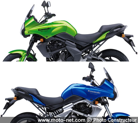 Versys mod 2008 - Première série de nouveautés Kawasaki 2008 sur Moto-Net.Com