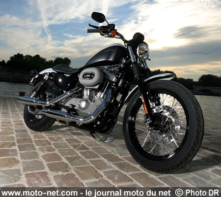 Test Harley XL1200N Nightster : Paris by Nightster