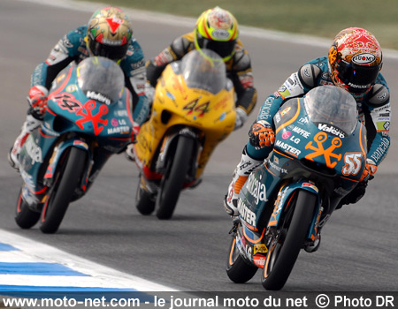 Hector Faubel, Gabor Talmacsi et Pol Espargaro - Grand Prix Moto du Portugal 2007 : le tour par tour sur Moto-Net.Com