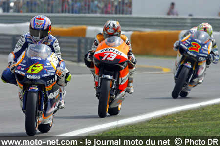 Alvaro Bautista, Shuhei Aoyama et Alex de Angelis - Grand Prix Moto du Portugal 2007 : le tour par tour sur Moto-Net.Com