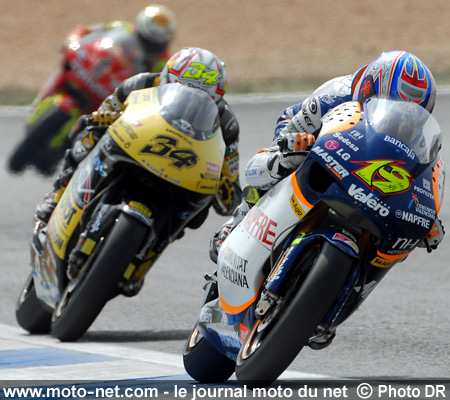 Alvaro Bautista, Andrea Dovizioso et Jorge Lorenzo - Grand Prix Moto du Portugal 2007 : le tour par tour sur Moto-Net.Com