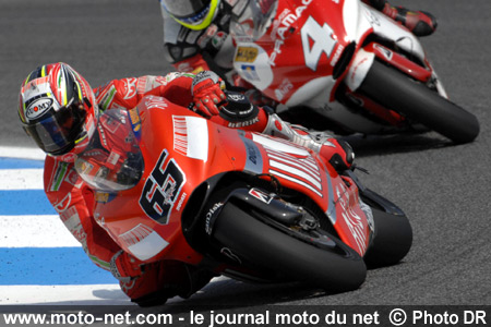Loris Capirossi et Alex Barros - Grand Prix Moto du Portugal 2007 : le tour par tour sur Moto-Net.Com