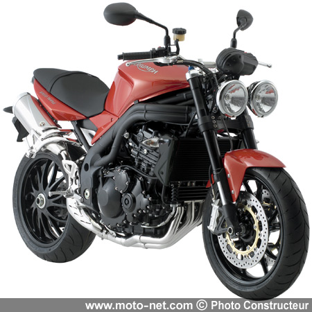 Speed Triple - Nouveautés Triumph 2008 sur Moto-Net.Com