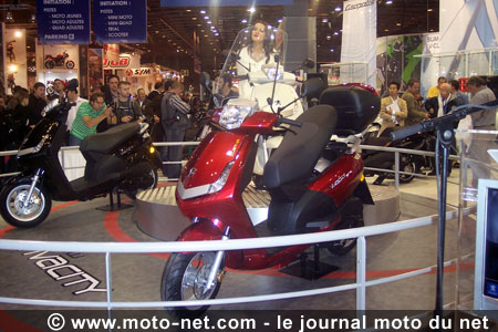 Peugeot Vivacity - aMondial du deux-roues 2007 : Peugeot étoffe sa gamme de scooters