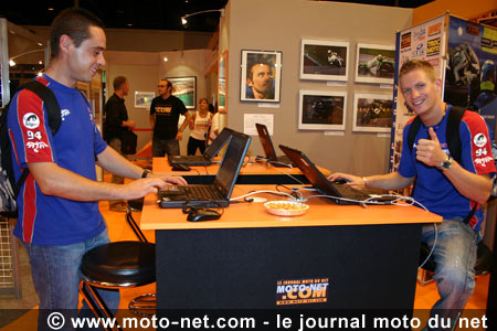 David Checa et Sébastien Gimbert - Épreuve Mondial Superbike et Supersport Magny-Cours 2007 : la présentation sur Moto-Net.Com