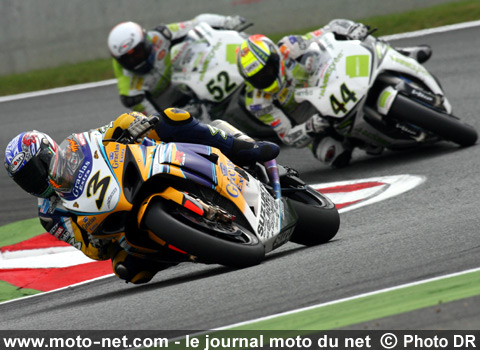 Max Biaggi, Roberto Rolfo et James Toseland - Les manches Superbike et Supersport de France 2007 à Magny-Cours sur Moto-Net.Com