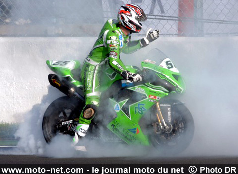 Régis Laconi, 10ème du WSBK 2007 - Les manches Superbike et Supersport de France 2007 à Magny-Cours sur Moto-Net.Com