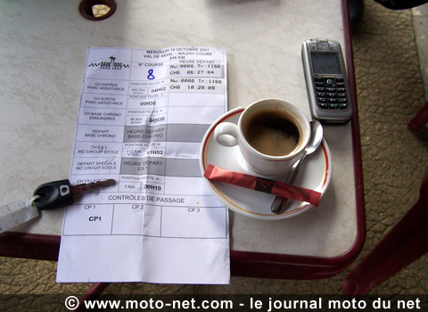 Moto-tour 2007 - mercredi 10 octobre : Denis Bouan en haut de l'affiche
