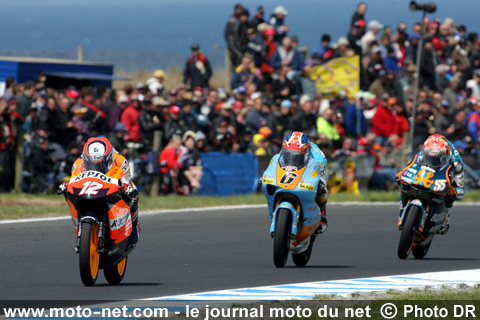 Estebe Rabat, Joan Olive et Hector Faubel - Grand Prix Moto d'Australie 2007 : le tour par tour sur Moto-Net.Com