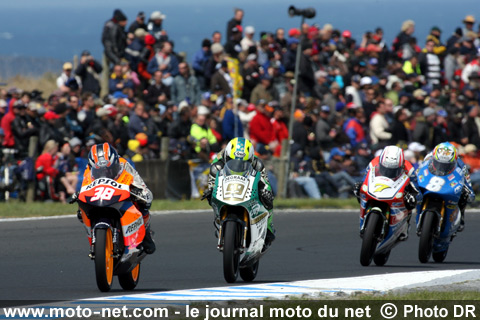 Smith, Webb, Masbou et Zanetti - Grand Prix Moto d'Australie 2007 : le tour par tour sur Moto-Net.Com