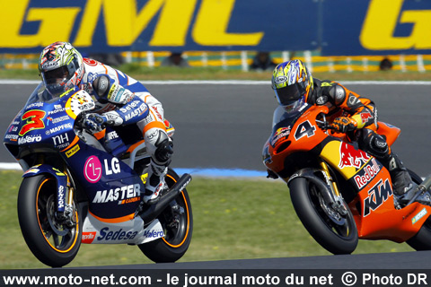 Alex De Angelis et Hiroshi Aoyama - Grand Prix Moto d'Australie 2007 : le tour par tour sur Moto-Net.Com