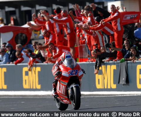  Casey Stoner - Grand Prix Moto d'Australie 2007 : le tour par tour sur Moto-Net.Com