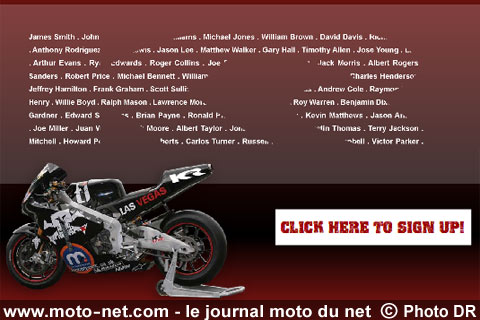 Votre nom sur la KR212V ! - Le Grand Prix de Malaisie MotoGP 2007 : la présentation sur Moto-Net