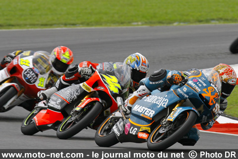 Hector Faubel, Simone Corsi et Sandro Cortese - Grand Prix Moto de Malaisie 2007 : le tour par tour sur Moto-Net.Com