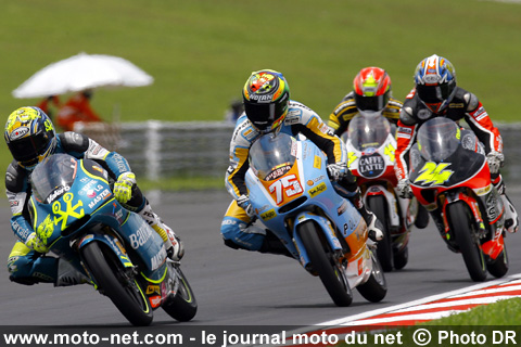 Gadea, Pasini, Corsi et Cortese - Grand Prix Moto de Malaisie 2007 : le tour par tour sur Moto-Net.Com