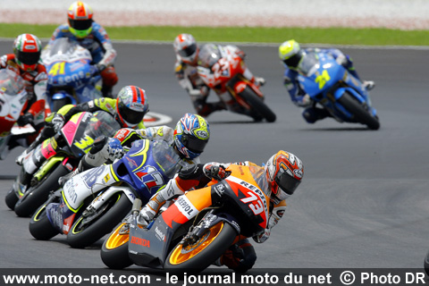 S.Aoyama, Abraham, Lai, Locatelli, Sandi et Baldolini - Grand Prix Moto de Malaisie 2007 : le tour par tour sur Moto-Net.Com