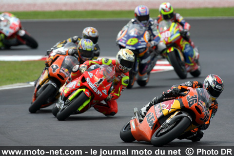 Kallio, Lorenzo, H.Aoyama, Luthi, Bautista, Barbera, Simon et Simoncelli - Grand Prix Moto de Malaisie 2007 : le tour par tour sur Moto-Net.Com