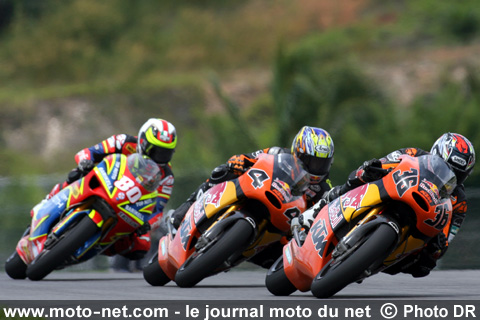 Mika Kallio, Hector Barbera et Hiroshi Aoyama - Grand Prix Moto de Malaisie 2007 : le tour par tour sur Moto-Net.Com