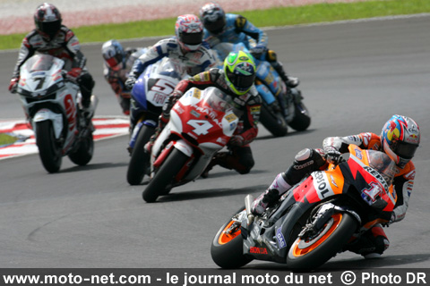 Hayden, Barros, Checa, Aoki et Nakano - Grand Prix Moto de Malaisie 2007 : le tour par tour sur Moto-Net.Com