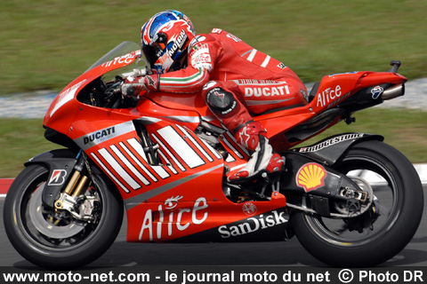 Casey Stoner - Grand Prix Moto de Malaisie 2007 : le tour par tour sur Moto-Net.Com