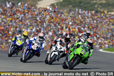 West, Checa, Edwards, Rossi et Roberts - Grand Prix Moto de Valence 2007 : le tour par tour sur Moto-Net.Com