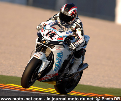 Randy de Puniet - Essais Valence : Le MotoGP 2007 n'est plus : Viva 2008 !