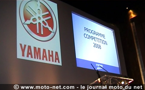 Programme sport moto 2008 : Yamaha voit grand pour 2008