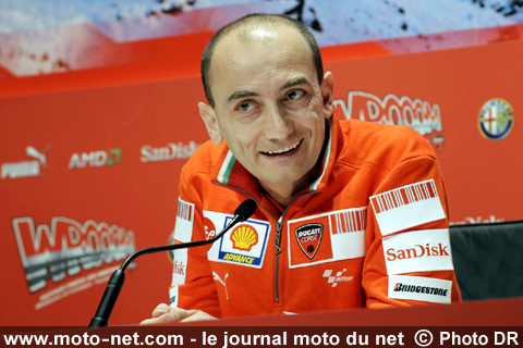 Claudio Domenicali - Ducati dévoile sa nouvelle moto... et ses ambitions !