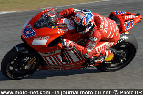 Casey Stoner aux essais de Jerez - Chutes, blessures et conséquences en MotoGP
