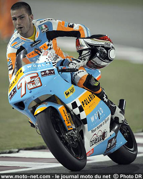 1er Mattia Pasini - Grand Prix Moto du Qatar 2008 : le tour par tour sur Moto-Net.Com