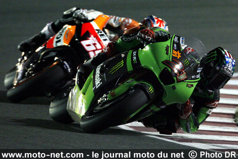  John Hopkins et Nicky Hayden - Grand Prix Moto du Qatar 2008 : le tour par tour sur Moto-Net.Com