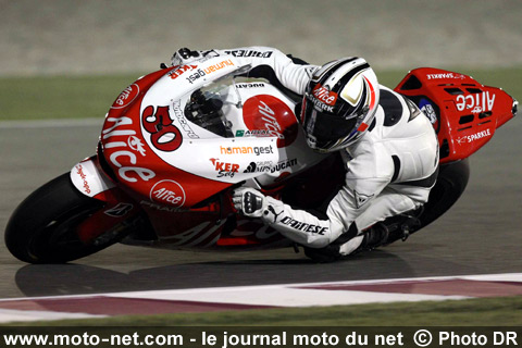 Sylvain Guintoli - Grand Prix Moto du Qatar 2008 : le tour par tour sur Moto-Net.Com