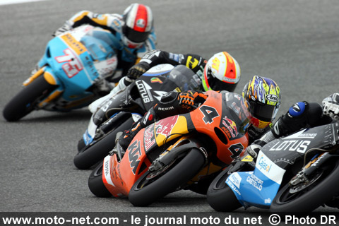 Hiroshi Aoyama, Aleix Espagaro et Mattia Pasini - Grand Prix Moto d'Espagne 2008 : le tour par tour sur Moto-Net.Com