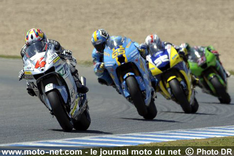 Dovizioso, Capirossi, Toseland et Hopkins - Grand Prix Moto d'Espagne 2008 : le tour par tour sur Moto-Net.Com