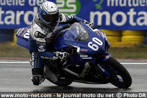 Matthieu Lagrive - Première épreuve du Championnat de France Superbike 2008 au Mans