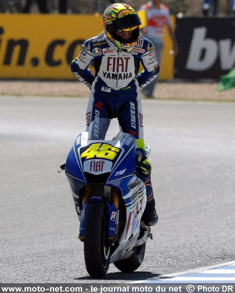 Valentino Rossi - Grand Prix du Portugal MotoGP 2008 : la présentation sur Moto-Net.Com