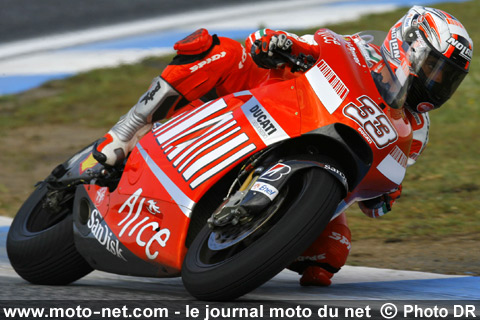 Marco Melandri - Grand Prix de Chine MotoGP 2008 : la présentation sur Moto-Net.Com