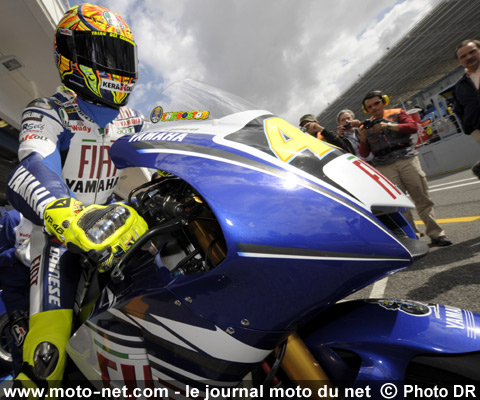 Valentino Rossi - Grand Prix de Chine MotoGP 2008 : la présentation sur Moto-Net.Com