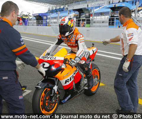 Dani Pedrosa - Grand Prix de Chine MotoGP 2008 : la présentation sur Moto-Net.Com