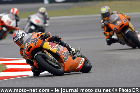 Kallio, Aoyama, Simoncelli et Takahashi - Grand Prix de Chine 250cc 2008 : le tour par tour sur Moto-Net.Com