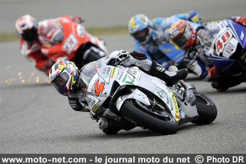 Dovizioso, Lorenzo, Capirossi et Melandri - Grand Prix de Chine MotoGP 2008 : le tour par tour sur Moto-Net.Com