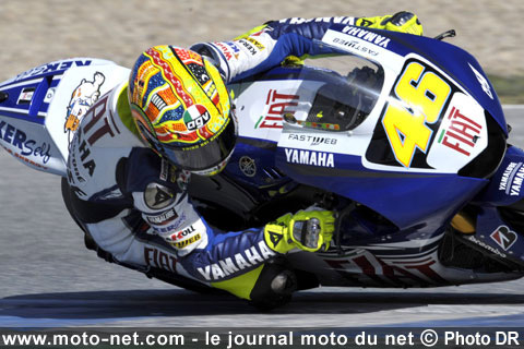 Valentino Rossi - Grand Prix de Chine MotoGP 2008 : le tour par tour sur Moto-Net.Com