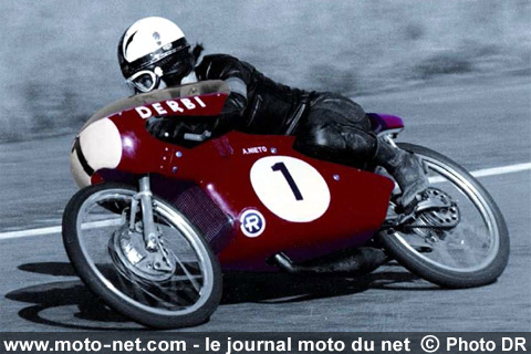 Angel Nieto en 1968 - Mike Di Meglio : le championnat est encore long !